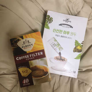 (주)쟈뎅 [쟈뎅] 클래스 신선한 하루 원두+여과지 SET — 5점을 준 리뷰어가 2019년 3월 올린 사용 사진