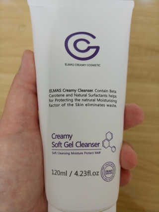 크리미 코스메틱 크리미 소프트 젤 클린저 120ml — 4.5점을 준 리뷰어가 2018년 5월 올린 사용 사진