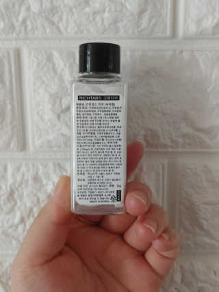 마노리치 천연유래 허브 고체치약 리치탭스 50정 — 5점을 준 리뷰어가 2018년 3월 올린 사용 사진