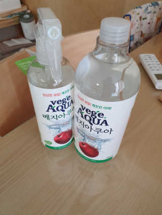 베지아쿠아 475ml + 리필 1000ml 1Set — 4점을 준 리뷰어가 2019년 8월 올린 사용 사진