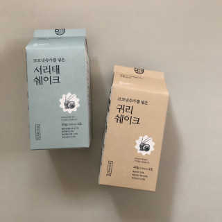[착한습관]건강한 한끼, 귀리 쉐이크와 서리태 쉐이크 — 5점을 준 리뷰어가 2019년 7월 올린 사용 사진
