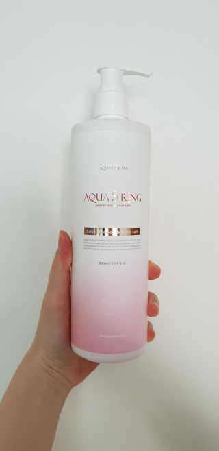 아쿠아큐링 아쿠아S링 퓨어리프레싱 헤어케어 500ml — 3점을 준 리뷰어가 2018년 7월 올린 사용 사진