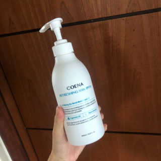 코에나샴푸 500ml — 5점을 준 리뷰어가 2019년 8월 올린 사용 사진