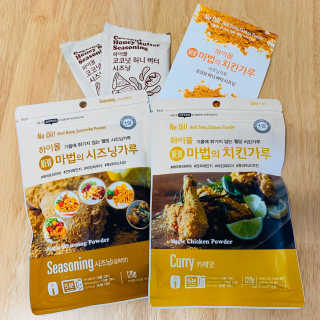 MCP 하이몰 마법의치킨가루2봉랜덤 + 코코넛허니버터2봉 — 5점을 준 리뷰어가 2020년 3월 올린 사용 사진