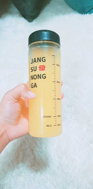 장수농가 리얼깔라만시 원샷 50ml 10팩+보틀 — 4점을 준 리뷰어가 2019년 5월 올린 사용 사진
