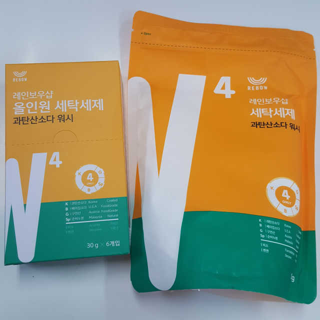 올인원 세탁세제 스틱포+올인원 세탁세제 리필 리뷰 사진