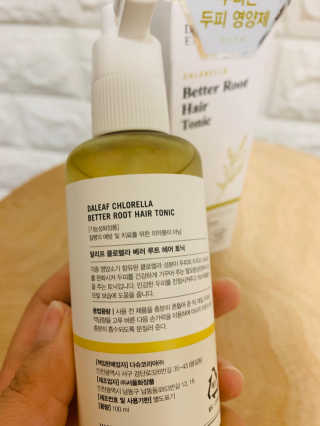 다슈코리아 다슈 데일리 안티 헤어로스 허브 헤어토닉 150ml — 4점을 준 리뷰어가 2019년 12월 올린 사용 사진