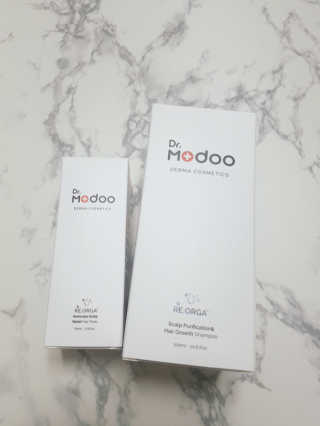 닥터모두 홈스파 스칼프 샴푸 300ml + 헤어토닉 — 5점을 준 리뷰어가 2019년 2월 올린 사용 사진
