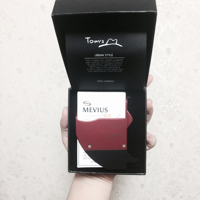 패션 프리미엄 담배케이스 리뷰 사진