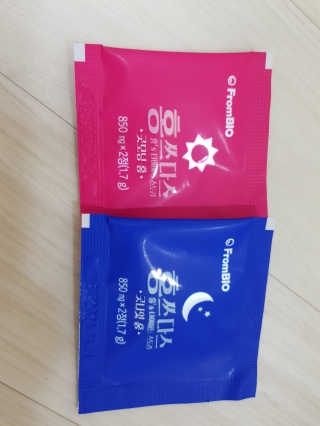 프롬바이오 홍쓰다스 아침,저녁 맞춤형 다이어트식품 14포+14포 — 4점을 준 리뷰어가 2020년 2월 올린 사용 사진
