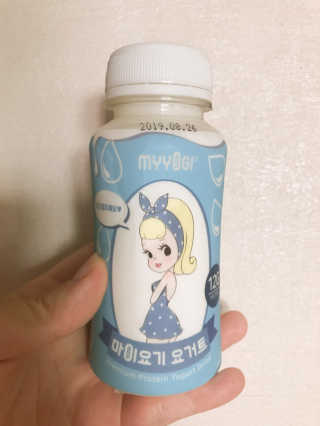 마이요기 요거트 — 4점을 준 리뷰어가 2019년 8월 올린 사용 사진