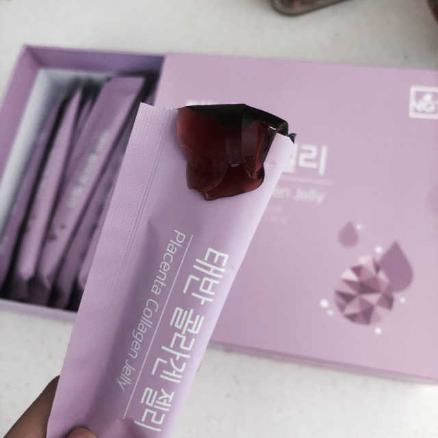 태반 콜라겐 젤리 15포 리뷰 사진