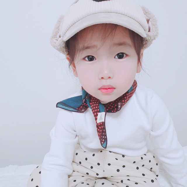 아동 쁘띠 스카프 리뷰 사진