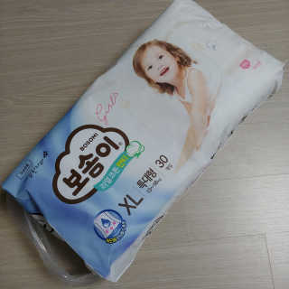 보솜이 리얼코튼 팬티형 — 5점을 준 리뷰어가 2019년 3월 올린 사용 사진