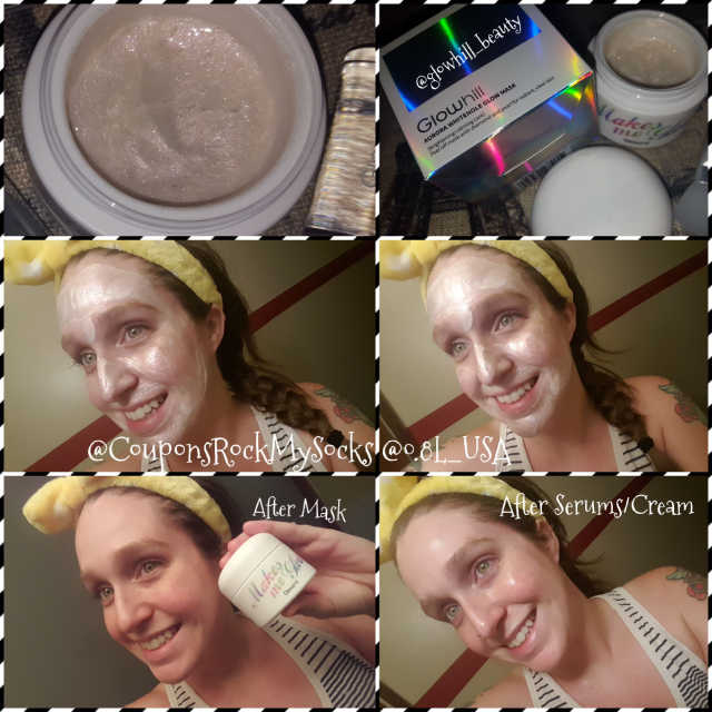 [Glow Hill] Aurora Whitehole Glow mask 리뷰 사진