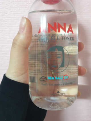 솔테라피 안나 트러블 토너 300ml — 3점을 준 리뷰어가 2019년 4월 올린 사용 사진