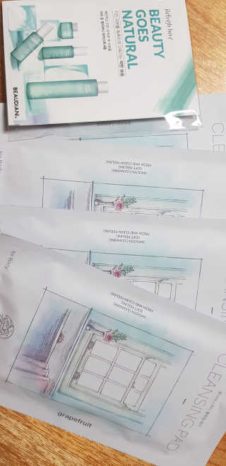 뷰디아니 바디 클렌징 패드 — 5점을 준 리뷰어가 2018년 9월 올린 사용 사진