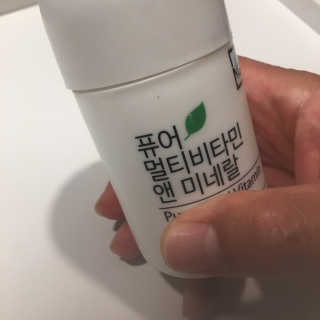 네츄럴굿띵스 퓨어 멀티비타민 앤 미네랄 30일분 — 3.83점을 준 리뷰어가 2018년 6월 올린 사용 사진