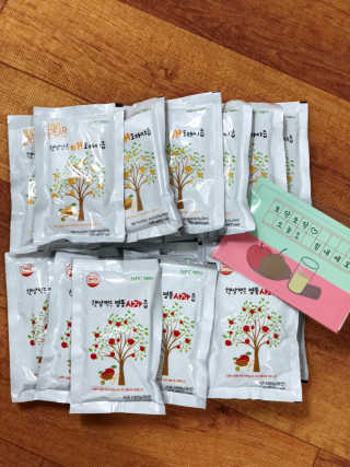 착즙하는 남자 햇살담은 명품 사과즙10포 배도라지즙 10포 — 5점을 준 리뷰어가 2018년 9월 올린 사용 사진