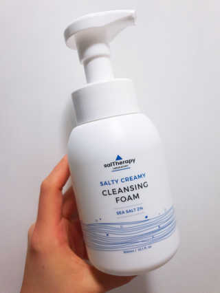 솔테라피 솔티 크리미 클렌징폼 300ml — 4점을 준 리뷰어가 2019년 4월 올린 사용 사진