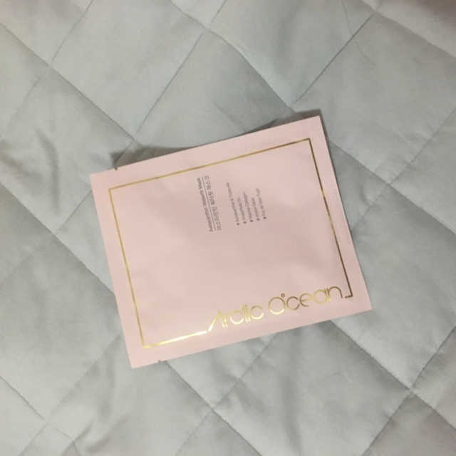 아크틱오션 아스타잔틴 워터핏 마스크 리뷰 사진