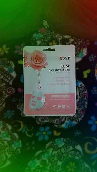 SNP Supercharged Mask_Rose Centifoli Flower — 5점을 준 리뷰어가 2019년 1월 올린 사용 사진