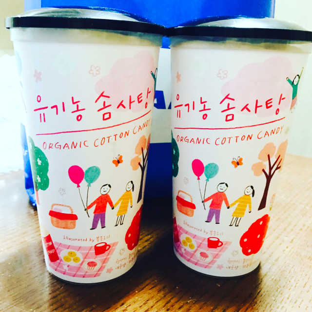 유기농솜사탕 리뷰 사진