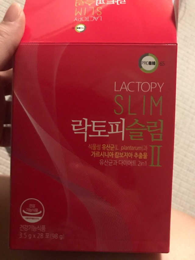 락토피슬림2 리뷰 사진