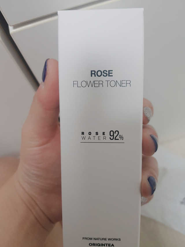 오리진티 리얼플라워 로즈 꽃잎토너 200ml 리뷰 사진