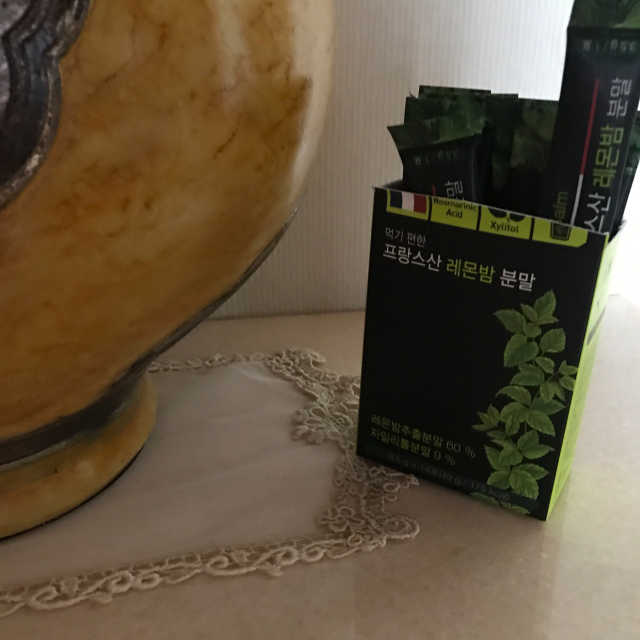 로하스웰 프랑스산 레몬밤 분말 리뷰 사진