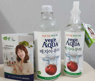베지아쿠아 475ml + 리필 1000ml 1Set — 4점을 준 리뷰어가 2019년 8월 올린 사용 사진