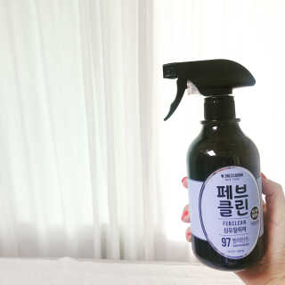 더블유드레스룸 페브클린 500ml — 5점을 준 리뷰어가 2018년 8월 올린 사용 사진