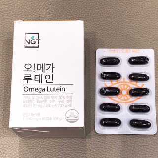 네츄럴굿띵스 오!메가루테인 60일분 — 4.5점을 준 리뷰어가 2019년 8월 올린 사용 사진