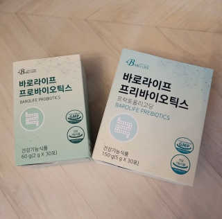 [바로푸드]프로바이오틱스 1박스+프리바이오틱스1박스 — 5점을 준 리뷰어가 2019년 6월 올린 사용 사진