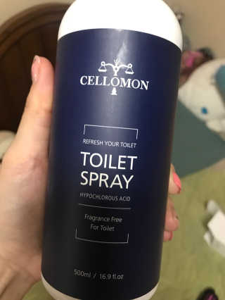 셀로몬 토일렛 스프레이 500ml — 3.5점을 준 리뷰어가 2018년 5월 올린 사용 사진