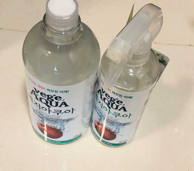 베지아쿠아 475ml + 리필 1000ml 1Set 리뷰 사진