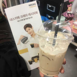 네스카페 코리아 네스카페 크레마 코코넛라떼 — 5점을 준 리뷰어가 2018년 1월 올린 사용 사진