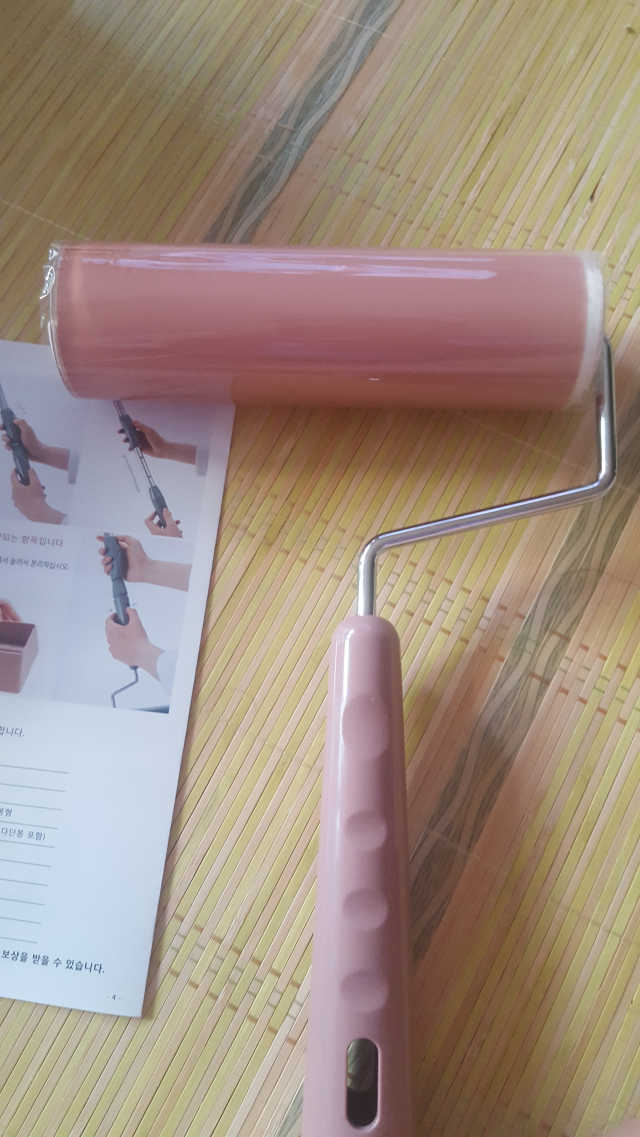 물로 씻어 쓰는 반영구 롤크리너 핸디 모노톤 에디션 리뷰 사진