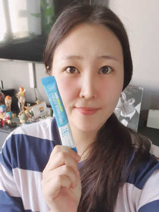 메이준뉴트리 이승남 원장의 더블액션 프리바이오틱스 — 5점을 준 리뷰어가 2020년 3월 올린 사용 사진
