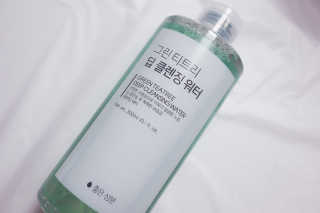 (주)에네스티 그린 티트리 딥 클렌징 워터 300ml — 5점을 준 리뷰어가 2019년 11월 올린 사용 사진