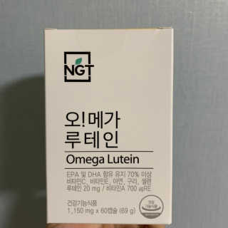 네츄럴굿띵스 오!메가루테인 60일분 — 3.5점을 준 리뷰어가 2019년 9월 올린 사용 사진