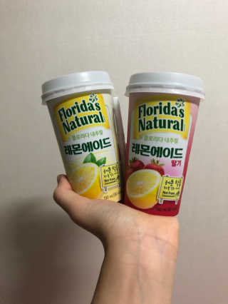 플로리다 내추럴 플로리다내추럴 레몬에이드  2종 — 5점을 준 리뷰어가 2018년 7월 올린 사용 사진