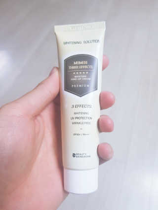 메이메리 쓰리이펙츠 모이스처 톤업크림 50ml — 3점을 준 리뷰어가 2019년 10월 올린 사용 사진