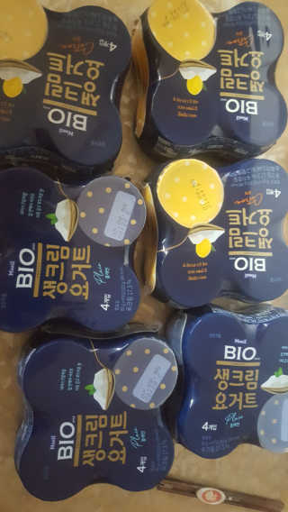 [매일 바이오] 생크림요거트 플레인 12개 + 유자 12개 — 5점을 준 리뷰어가 2019년 6월 올린 사용 사진