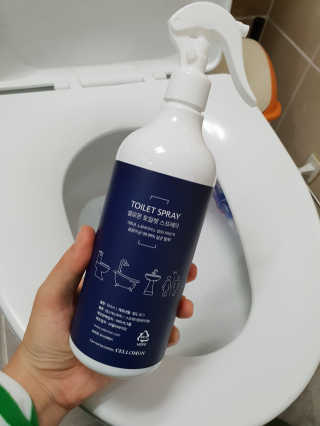 셀로몬 토일렛 스프레이 500ml — 5점을 준 리뷰어가 2018년 5월 올린 사용 사진