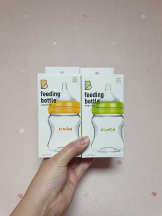 유비맘 신생아젖병 120ml 트리플팩_ 젖꼭지 포함 — 5점을 준 리뷰어가 2020년 3월 올린 사용 사진