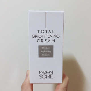 MOONSOME 문썸 토탈 브라이트닝 크림 50ml — 4점을 준 리뷰어가 2019년 3월 올린 사용 사진