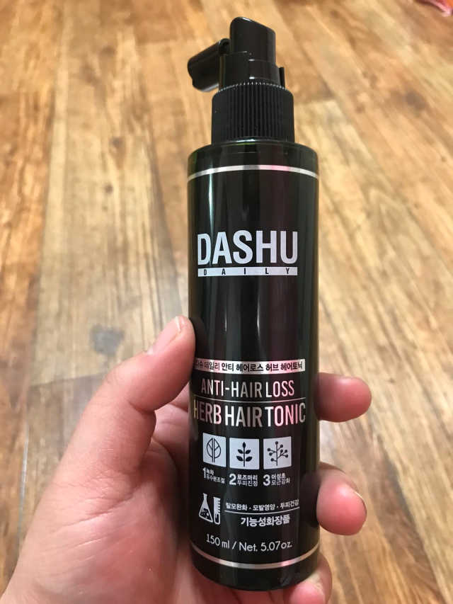 다슈 안티 헤어로스 허브 헤어토닉 리뷰 사진
