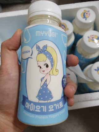 마이요기 요거트 — 5점을 준 리뷰어가 2019년 7월 올린 사용 사진