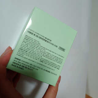 the naked object 발포가글 츄그린 그린티민트 — 4.5점을 준 리뷰어가 2020년 1월 올린 사용 사진